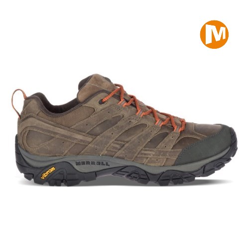 Pánské Trekové Boty Merrell Moab 2 Prime Waterproof Hnědé (CZ. EBVZS)